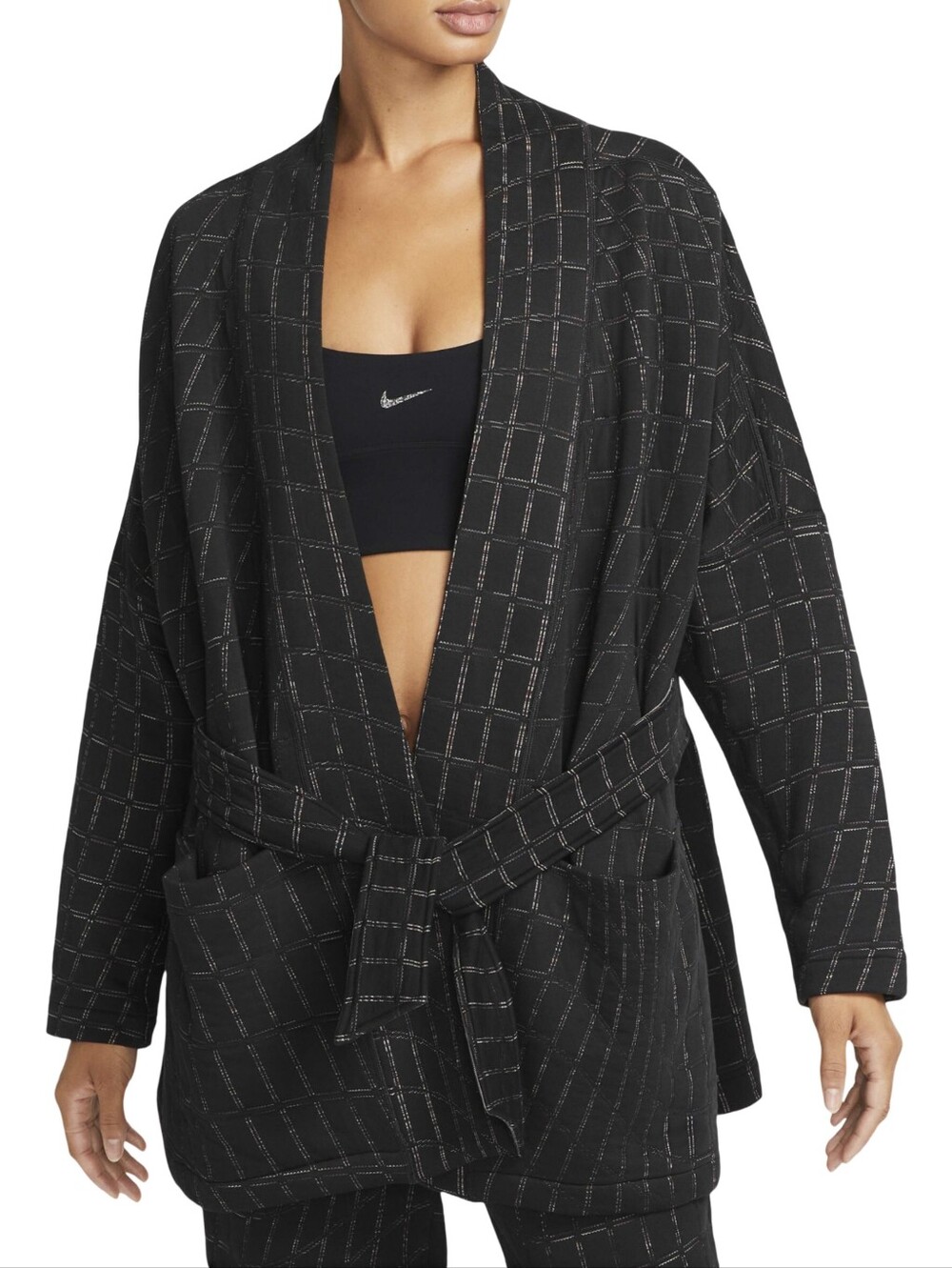 Nike Yoga Therma-Fit Luxe Reversible Kimono Jacket 2X
EUC